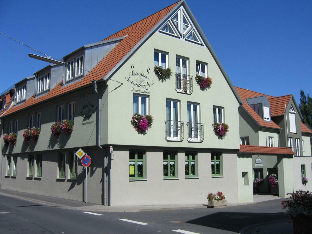 Hotel Weinstube Schwalbennest Karlstadt Exterior foto